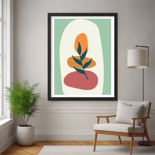 Abstract Botanical Layers