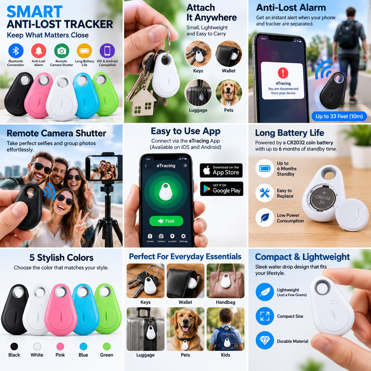 Anti Lost MINI GPS TRACKER (Lost Object Finder)