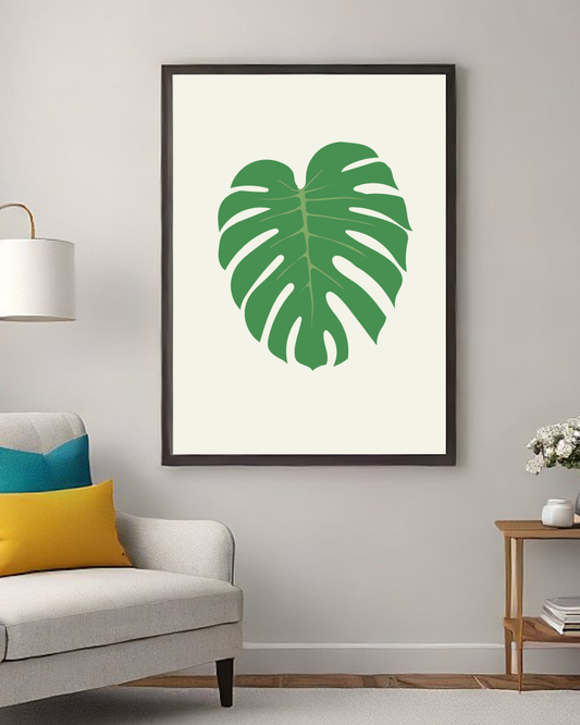 Tropical Monstera Minimalism
