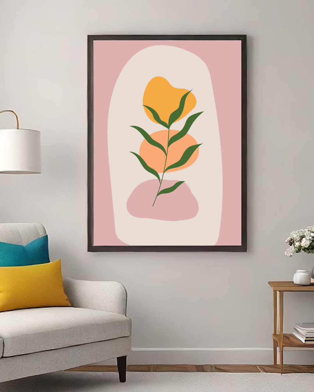 Pastel Botanical Serenity