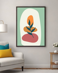 Abstract Botanical Layers