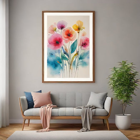 Blossoms in Watercolor Dreams